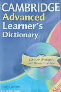 Cambridge advanced learner's dictionary