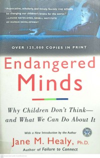 Endangered minds : why our children don't think / Jane M. Healy