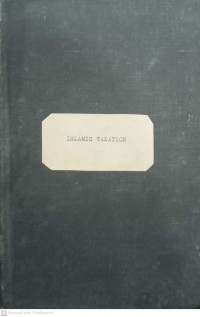 Islamic taxation in the classic period : with special reference to circumstances in Iraq / Frede Lokkegaard