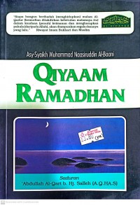 Qiyaam Ramadhan / Asy-Syaikh Muhammad Naasiruddin Al-Baani,