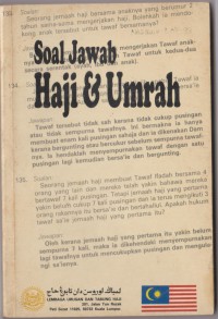 Soal Jawab Haji, Umrah dan Ziarah