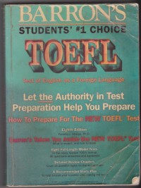 Barron's TOEAFL (Test of English as a Foreign Langgage) / Pamela j. Shsrpe