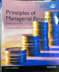 Principles of managerial finance / Lawrence J. Gitman and Chad J. Zutter