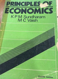 Principles of economics / K P M Sundharam and M C Vaish