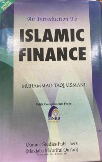 An introduction to Islamic finance / Muhammad Taqi Usman