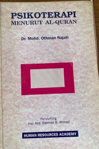 Psikoterapi menurut al-Quran / Mohd Othman Najati