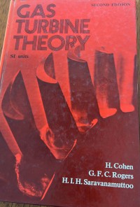Gas turbine theory / H. Cohen, G. F. C. Rogers and H. I. H. Saravanamuttoo