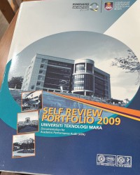 Self Review Portfolio 2009 Universiti Teknologi Mara Documentation for Academic Performance Audit (APA)