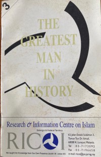 The greatest man in history / compiled by Dr. Amir Farid