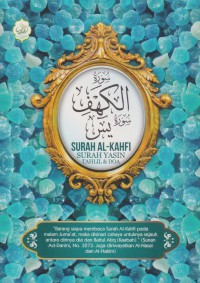 Surah Al-Kahfi, surah Yasin, tahlil & doa