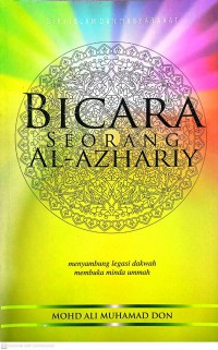 Bicara seorang al-Azhariy / Mohd Ali Muhamad Don