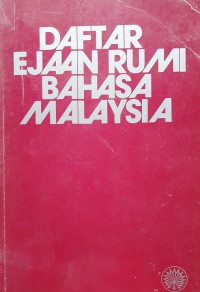 Daftar ejaan rumi Bahasa Malaysia