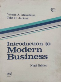 Introduction to modern business / Vernon A. Musselman [and] John H. Jackson