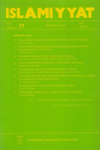 Islamiyyat / Ketua editor; Ibrahim Abu Bakar