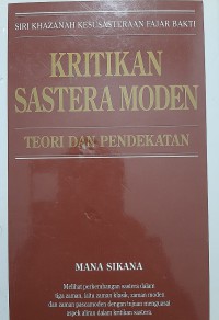 Kritikan karya sastera sebagai karya seni