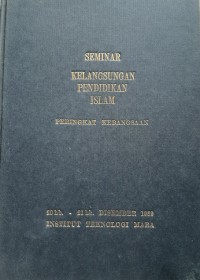 Panduan pengendalian seminar & penulisan kertas kerja